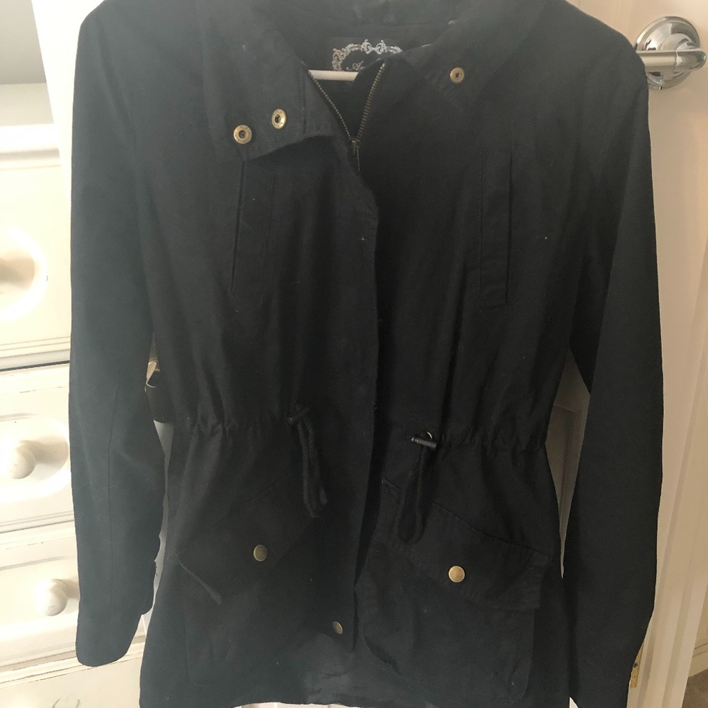 Black Field Coat